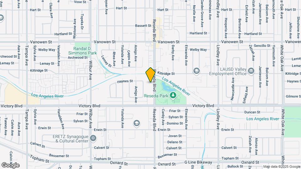 Reseda Park Apartments Mapa y Detalles de la Ubicación