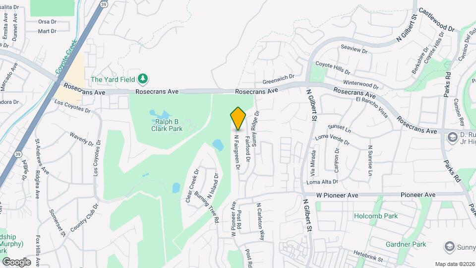 1812 N Fairgreen Dr Map and Location Details