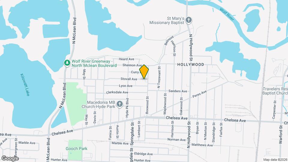 2251 Stovall Ave Map and Location Details