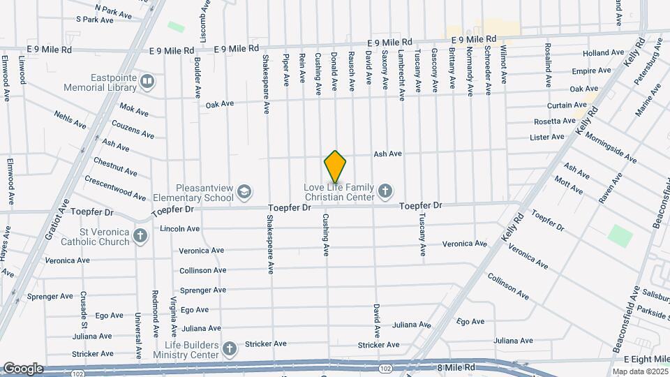 21753 Donald Ave Map and Location Details