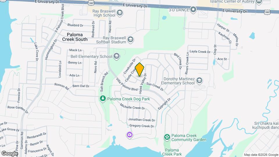 2209 Sun Creek Dr Map and Location Details