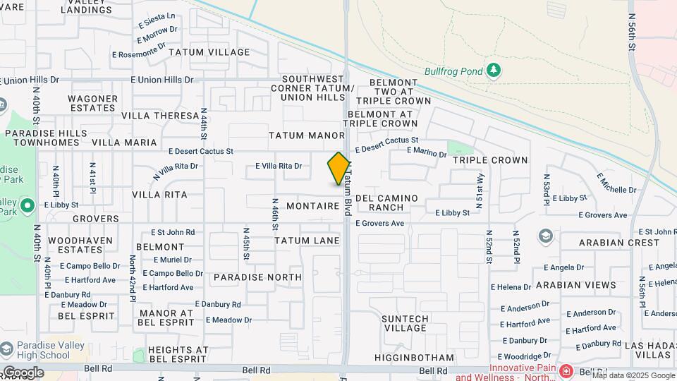 4774 E Charleston Ave Map and Location Details