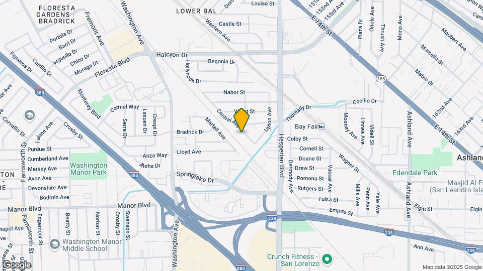 15291 Central Ave Map and Location Details