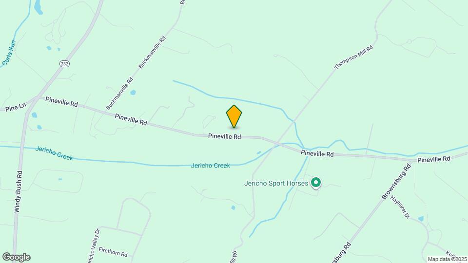 375 Pineville Rd Map and Location Details