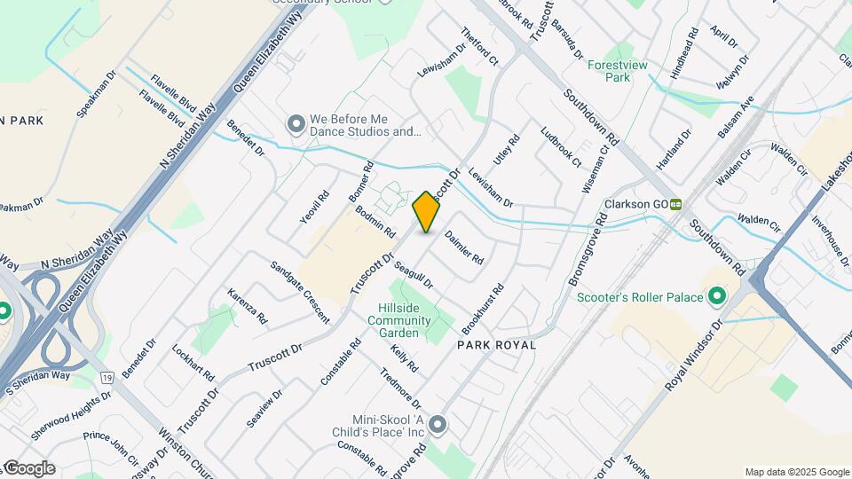 2365 Bostock Crescent Map and Location Details