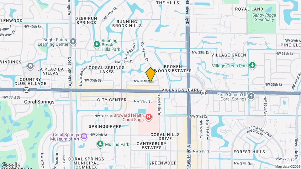 9696 NW 35th St Mapa y Detalles de la Ubicación