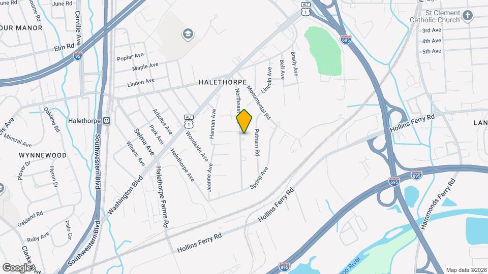 2019 Northeast Ave, Unit Floor 1 Map and Location Details
