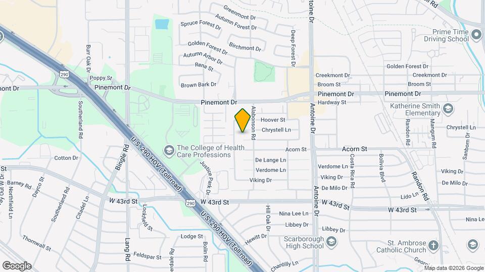 6018 Weeping Willow Rd Map and Location Details