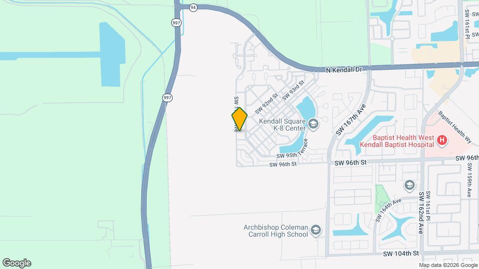 9273 SW 172nd Ave Map and Location Details