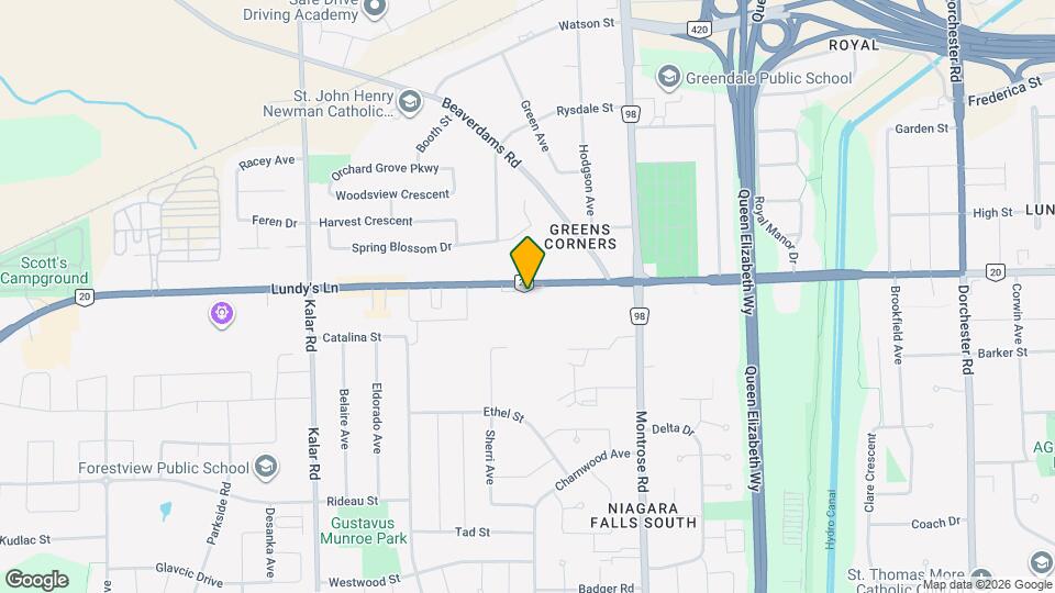 7800 Lundy's Ln Map and Location Details