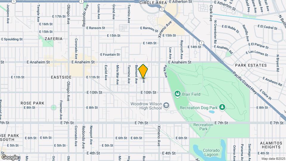 1077 Roswell Ave Map and Location Details