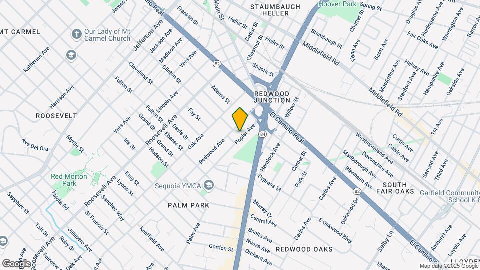 238 Poplar Ave Mapa y Detalles de la Ubicación
