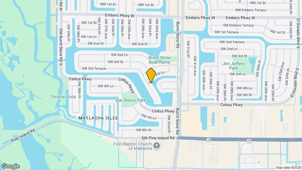 401 SW 33rd Ave Map and Location Details