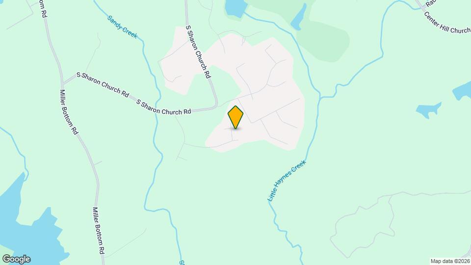 3617 Chestnut Oak St Map and Location Details