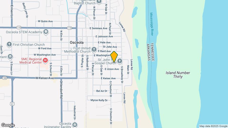 707 Cecelia Ave Mapa y Detalles de la Ubicación