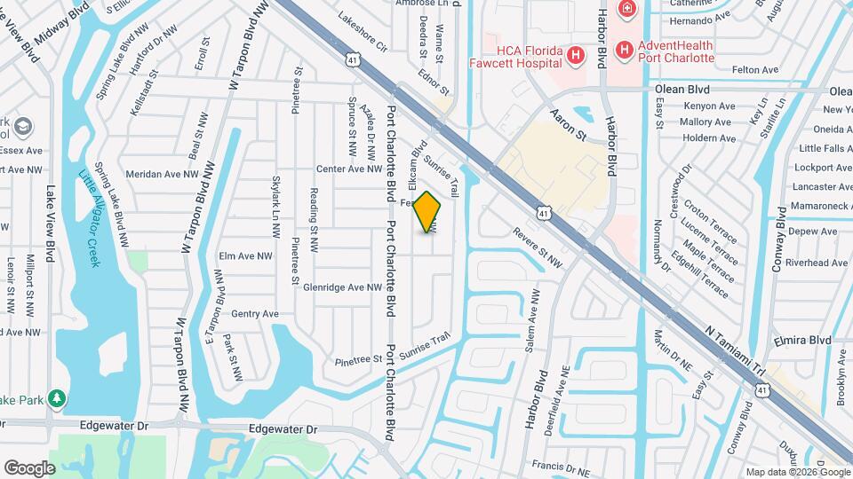 394 Ferris Dr NW Map and Location Details