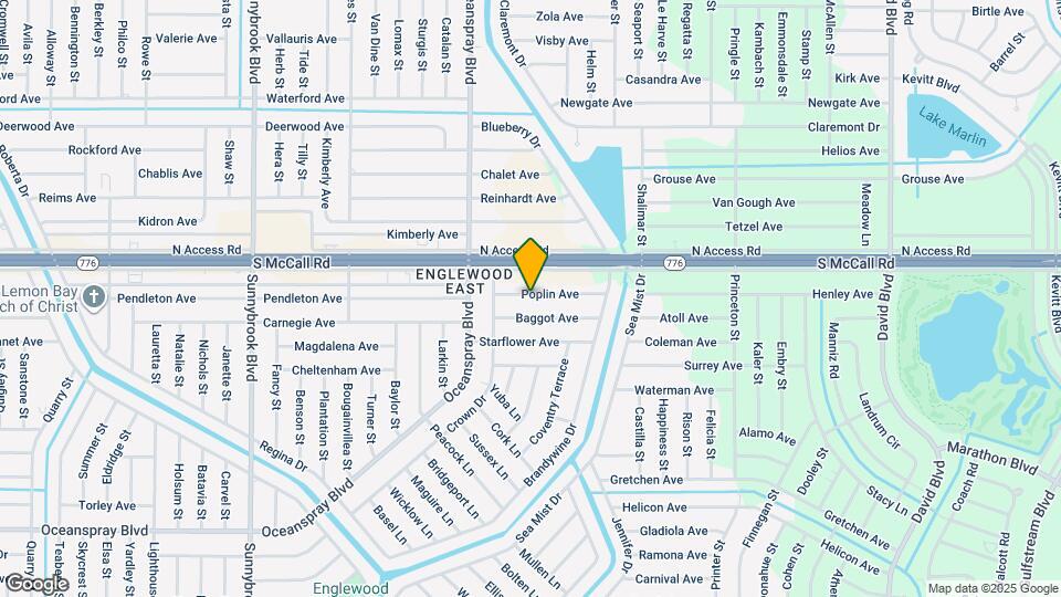 11351 Poplin Ave Map and Location Details
