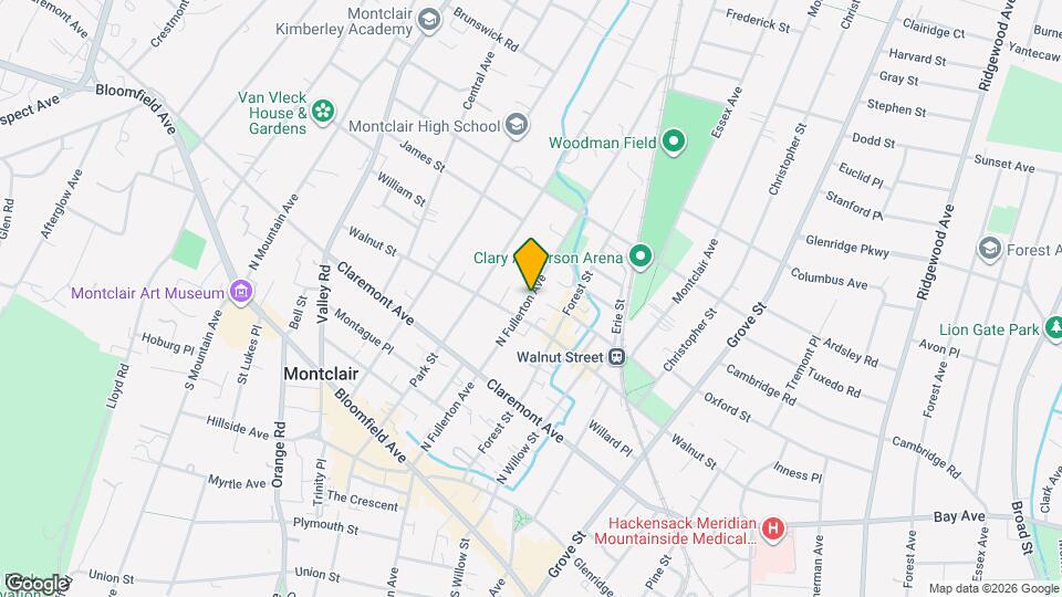 107 N Fullerton Ave Map and Location Details