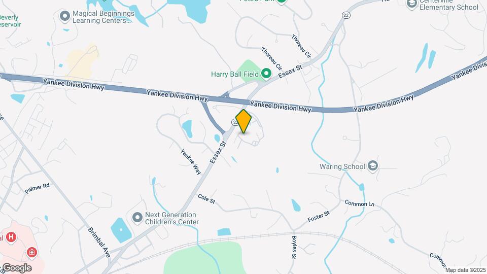 Centerville Woods 55+ Community Map and Location Details
