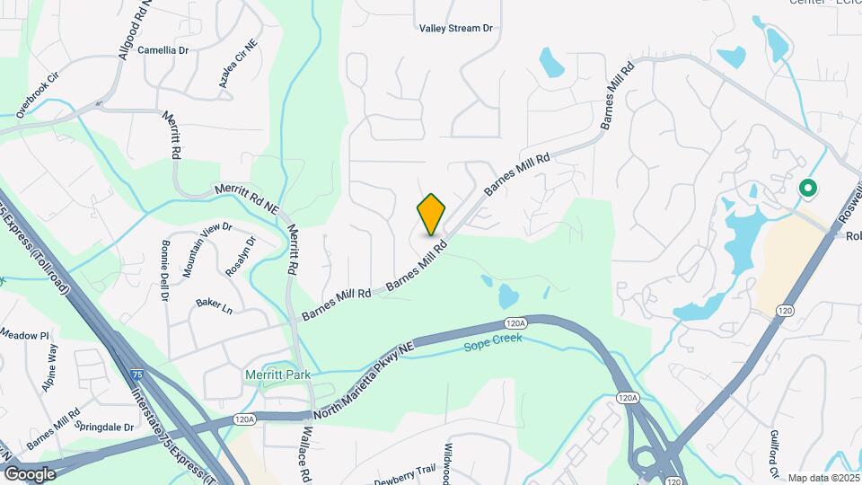 1501 Barnes Mill Rd Map and Location Details