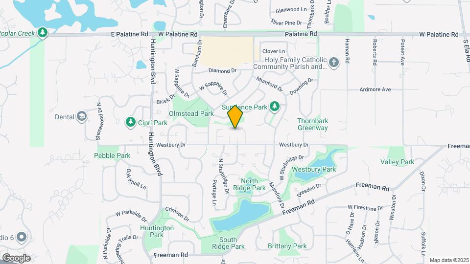 4440 Trailside Ct Mapa y Detalles de la Ubicación