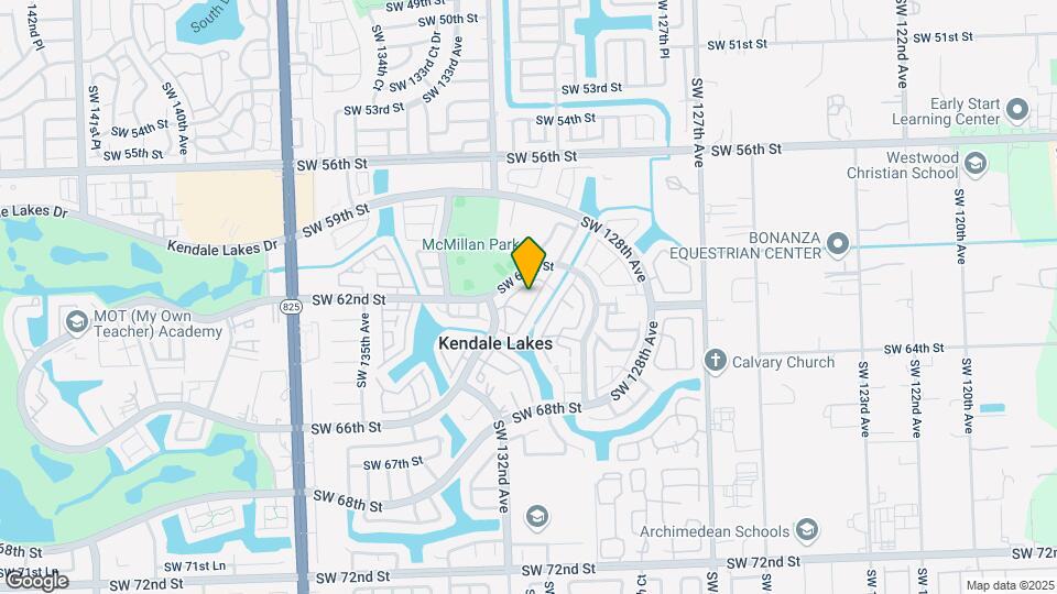 6214 SW 131st Ct Map and Location Details