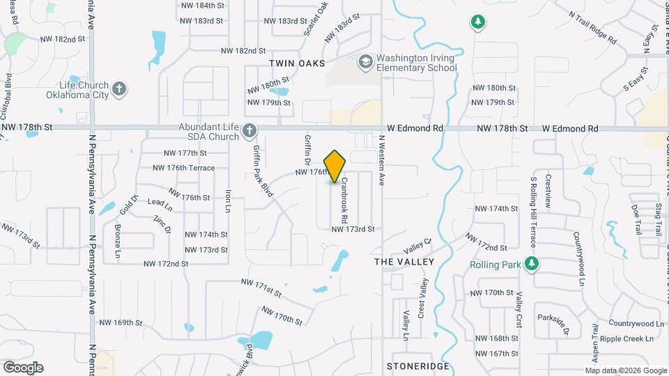 17604 Wain Bridge Ave Mapa y Detalles de la Ubicación