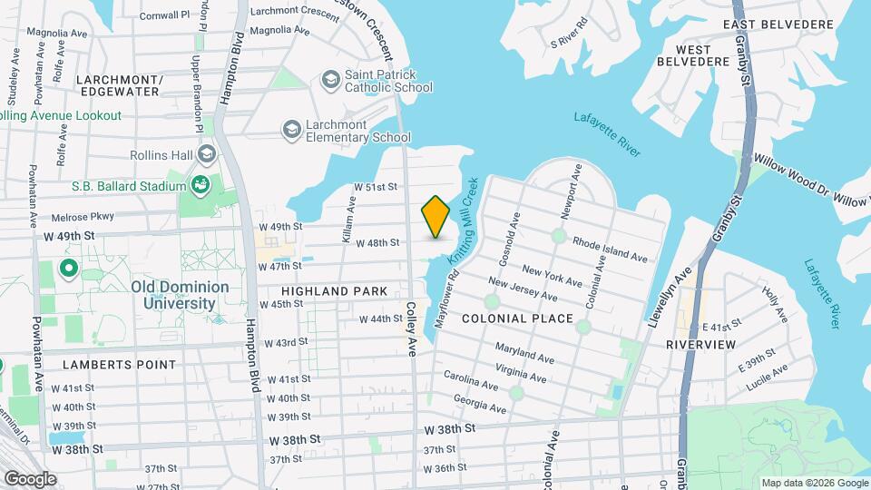 783 W 48th St Map and Location Details