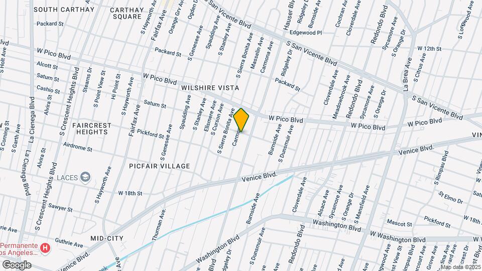 1504 Carmona Ave Mapa y Detalles de la Ubicación