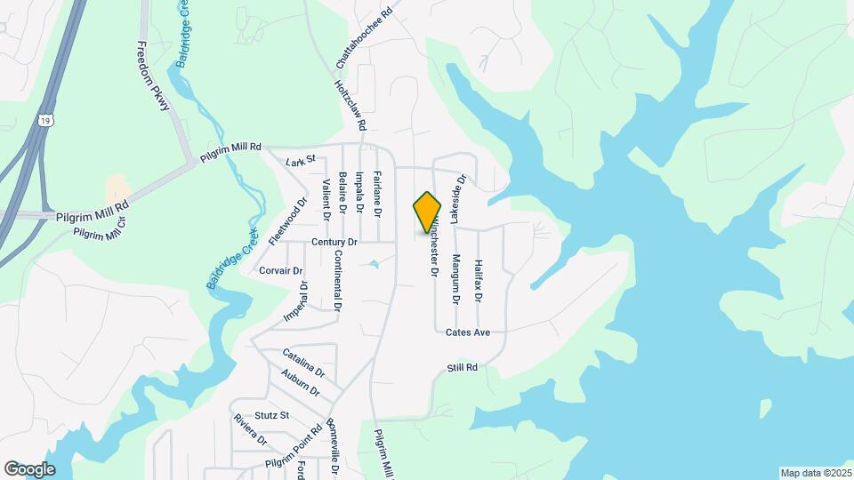 2900 Winchester Dr Map and Location Details