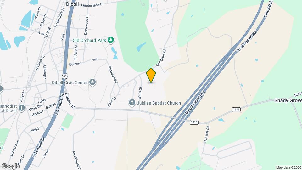 412 Birdsong Ln Map and Location Details