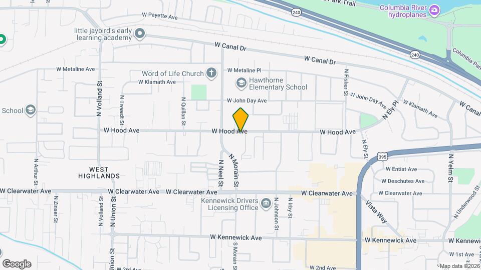 Parkridge Apartments Map and Location Details