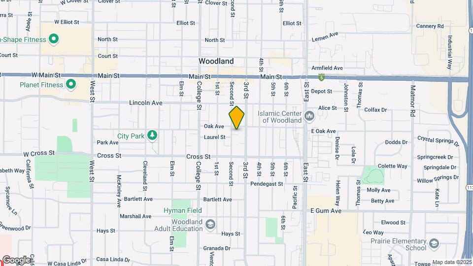 Redwood South Apartments Map and Location Details