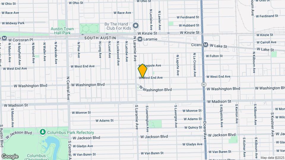 130 N Leamington Ave Mapa y Detalles de la Ubicación