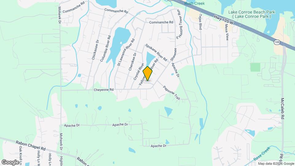 1009 Platte River Dr Map and Location Details