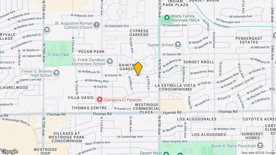 3120 N 67th Ln Map and Location Details