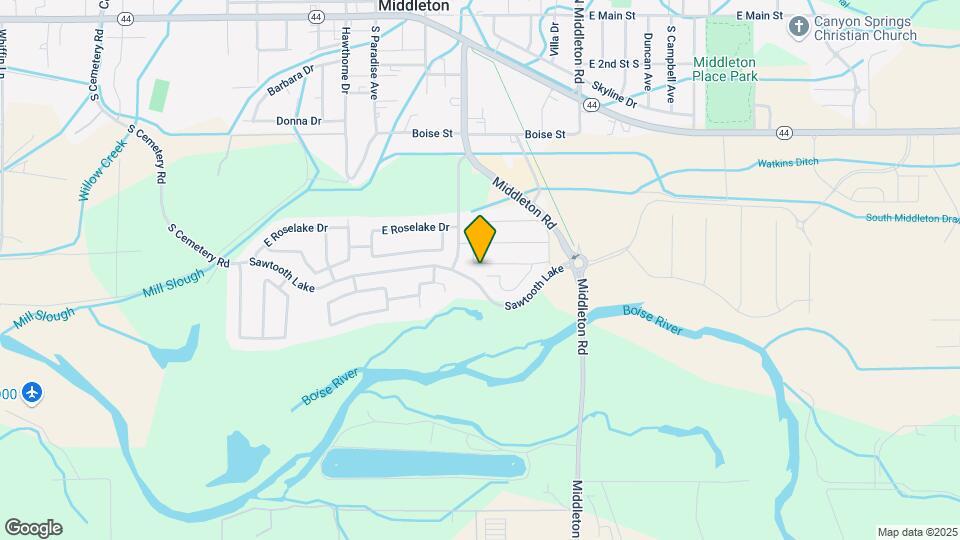 511 Diamond Lake St Map and Location Details