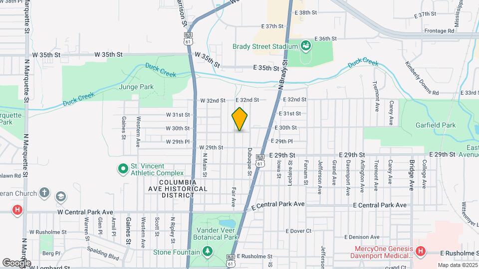 2927 Fair Ave, Unit Upper Mapa y Detalles de la Ubicación