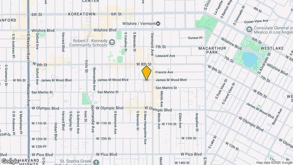904 S New Hampshire Ave Map and Location Details