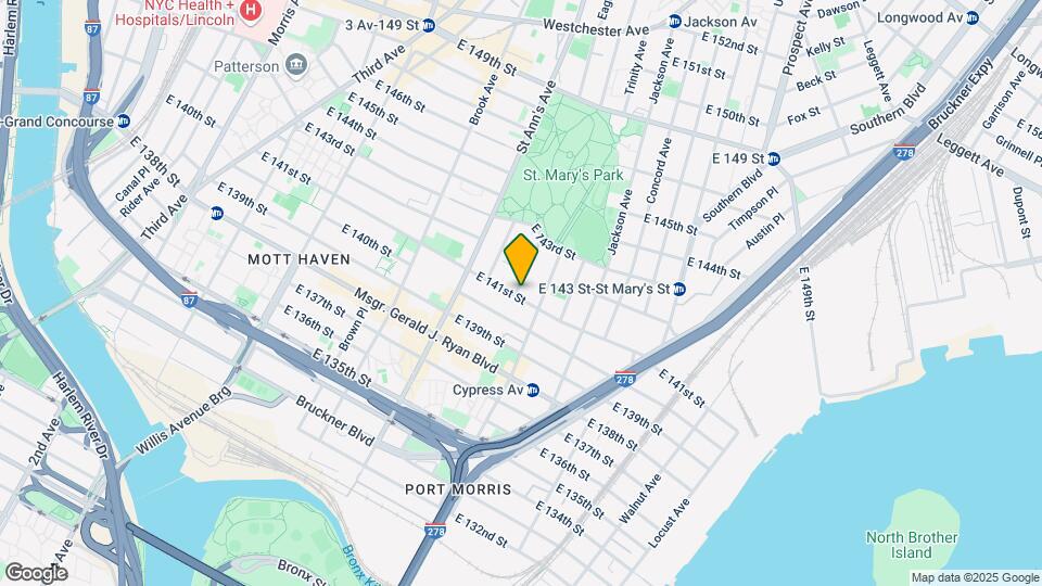 320-322 Beekman Ave Mapa y Detalles de la Ubicación