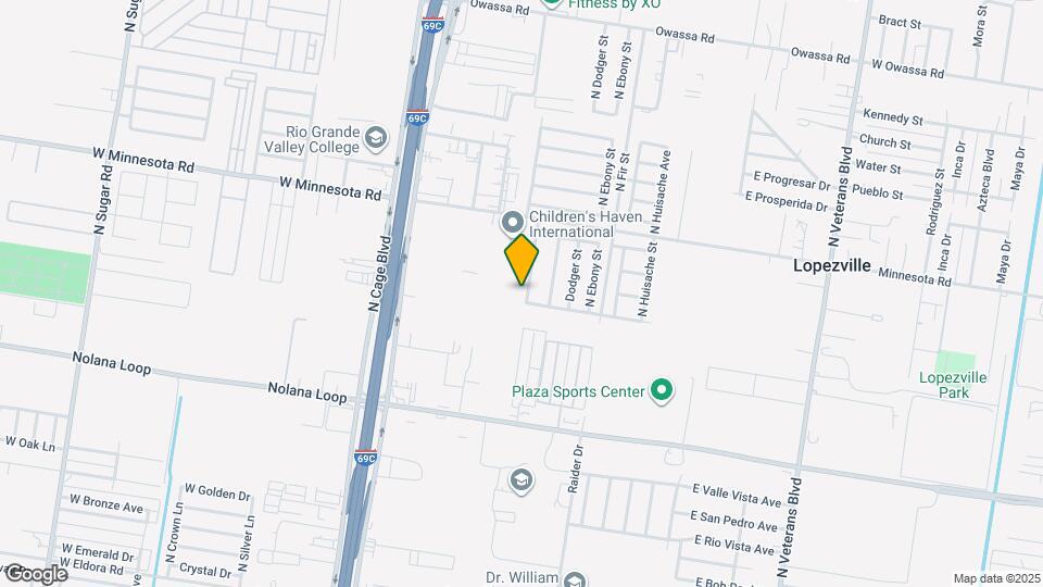 4909 N Cypress St Map and Location Details