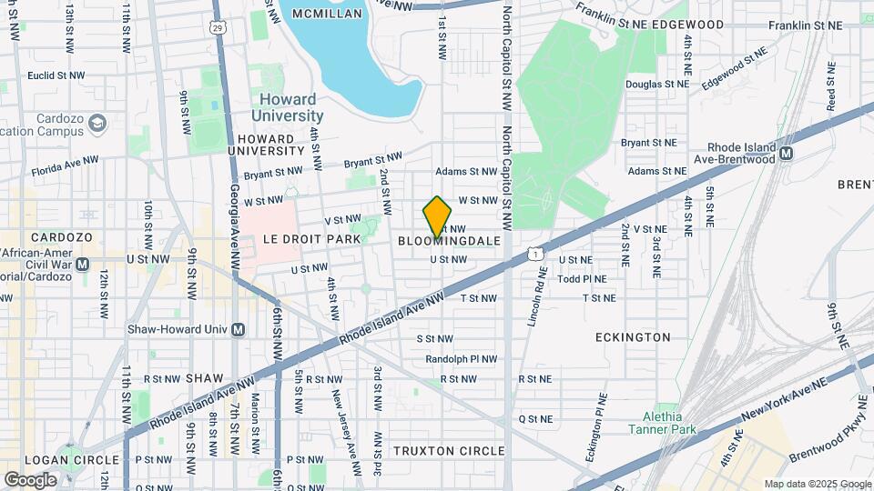 2014 1st St NW Map and Location Details