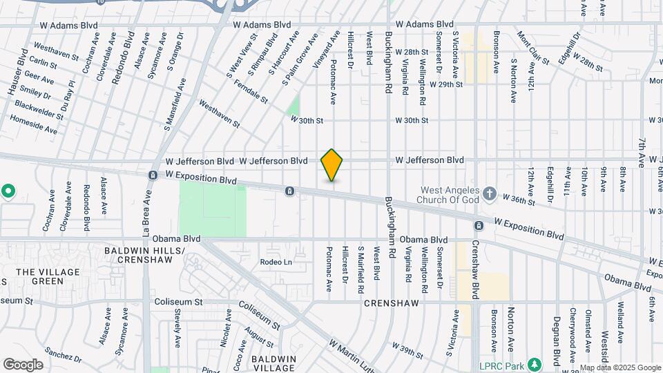 4401-4403 Exposition Blvd Map and Location Details