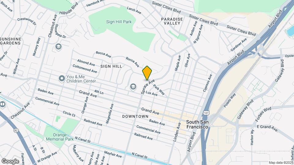 531 Spruce Ave Mapa y Detalles de la Ubicación