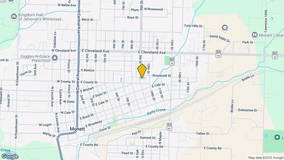 505 9th St Map and Location Details