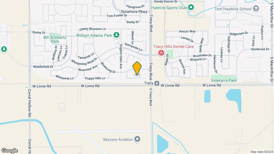 803 Twin Oaks Dr Map and Location Details
