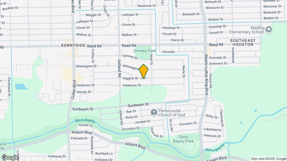 5126 Higgins St Map and Location Details