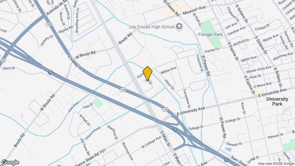 2190 Bex St Map and Location Details