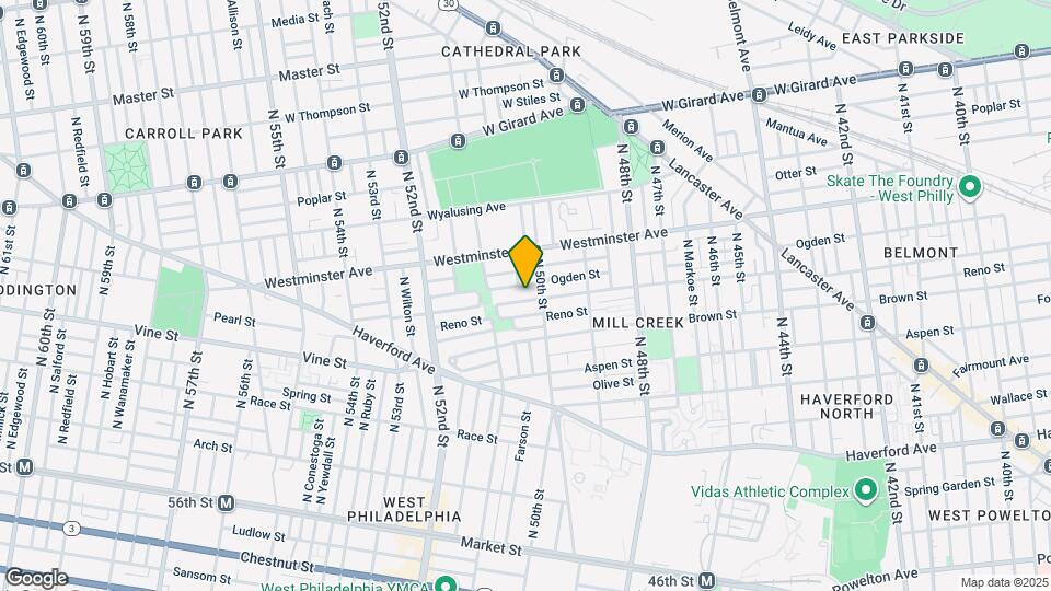 5017 Parrish St Map and Location Details