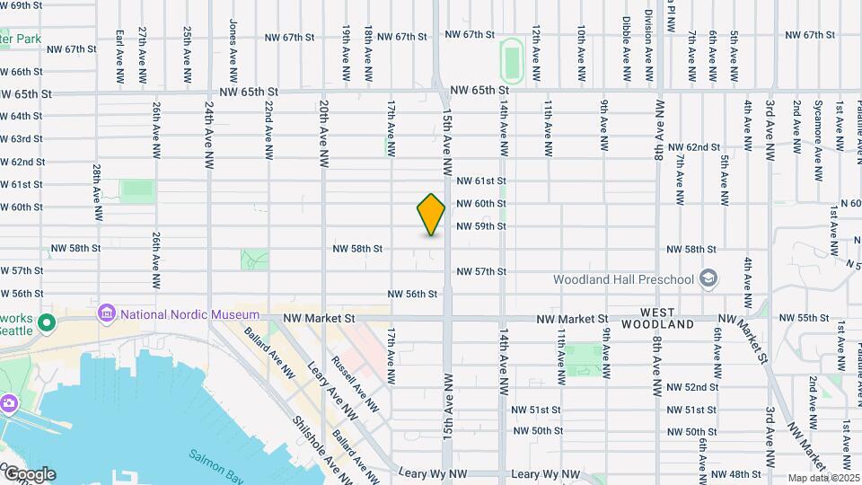 1512 NW 58th St Map and Location Details